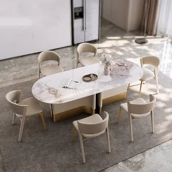 PU Deri Mutfak İskandinav yemek sandalyeleri Yatak Odası Tasarımcı Ergonomik Dresser Sandalye Modern Lüks Salon Cadeira Ev Mobilyaları WKYZ