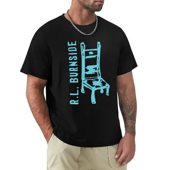R L Burnside T-Shirt yaz üst grafik t shirt kısa tişört komik t shirt erkekler için