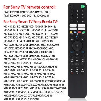 RMF - TX520U Yedek Uzaktan Bluetooth Uzaktan Kumanda Kızılötesi TV çubuk mini PC Sony Bravıa TV KD XR Serisi KD-43X80J