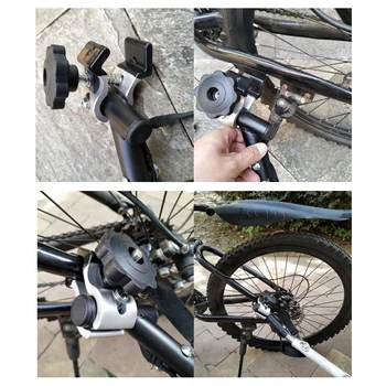 Römork Konektörü römork bağı Bebek Römorkları Bisiklet Bisiklet Konektörü Metal Açık Sürme Römork Çekme Çubuğu Dayanıklı