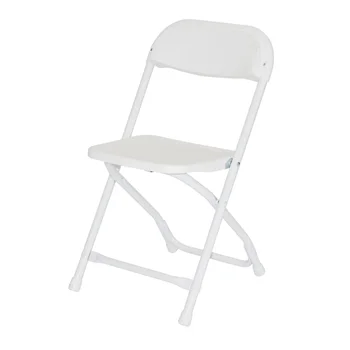 Sandalye-çocuk Plastik Katlanır-Beyaz (10 / Kutu) iskandinav Sandalye İskandinav Mobilya Yemek Sandalyesi Restoran Sandalye