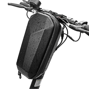 Scooter Ön Çanta Su Geçirmez Sert Kabuk EVA saklama çantası Katlanır Bisiklet Evrensel Elektrikli Scooter Çantası Su Geçirmez Ön Asılı Çanta
