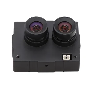Senkronize 2MP HD 1080 P Stereo Kamerası UVC Tak Oyna Sürücüsüz Çift Lens USB Kamera ile Mini Kılıf için 3D VR Yüz Algılama