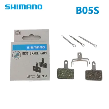 Shimano B05S 1/2/4 Pairs Reçine Ped bisiklet fren diski Pedleri Shimano MT200 M355 M375 M395 M415 M416 M446 M447 M485 M486 M525 M575