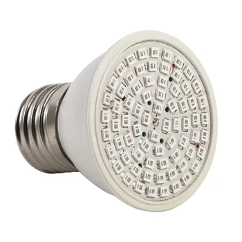 SMD2835 LED Büyümek Ampul Lamba Tam Spektrum Hidroponik Akvaryum Bitki büyütücü aydınlatma İle E27 36 W AC220V 72 Leds
