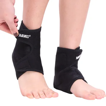 Spor Ayak Bileği Desteği Ayak Kol Çorap Sıkıştırma Anti Burkulma Topuk Koruyucu Pressurizable Bandaj Ayak Bileği Desteği Ayak