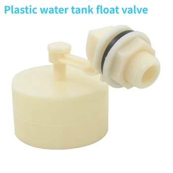 su deposu için Plastik su deposu şamandıra valfi DN15T Mini Plastik şamandıra valfi 1/2