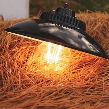 Su geçirmez Kamp El Feneri USB Tip-C Şarj LED Kamp çadır ışığı Kanca ile Seyahat Aydınlatma Ekipmanları Açık Bahçe için