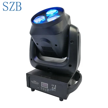 SZB 3x40 w Zoom B göz LED hareketli kafa ışık RGBW 4IN1 renk karıştırma DMX hareketli yakınlaştırma yıkama DJ aydınlatma sahne ışığı / SZB-MH0340