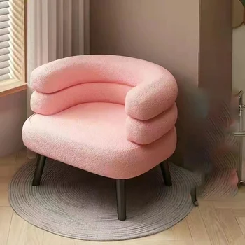 Taht Accent Sandalye Yatak Odası Lüks Okuma Meditasyon Rahat Katlanabilir Oturma Odası salon sandalyesi Kanepe Kol Poltrona FurnitureLJYXP