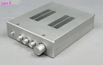 Tam Alüminyum Muhafaza / mini amplifikatör durumda / Preamp kutusu için Uygun 3886 veya 1875