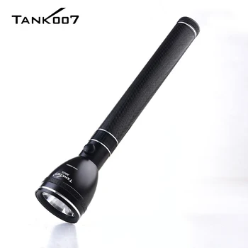 TANK007 A602L Yüksek Güç şarj edilebilir LED el feneri 500m Uzun Menzilli 3 Modları İşık USB EDC El Feneri Ev Seyahat Kamp için
