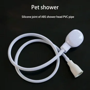 Taşınabilir El Sıçrama Duş Küvet lavabo musluğu Eki Hortum Kafa Yıkama Yağmurlama Duş Seti Sprey Pet