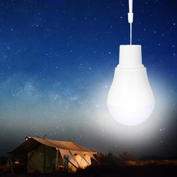 Taşınabilir LED Güneş Ampul Güneş Enerjili Acil Ampul Açık Bahçe Kamp Çadırı Balıkçılık Aydınlatma Lambası Durak Lambası