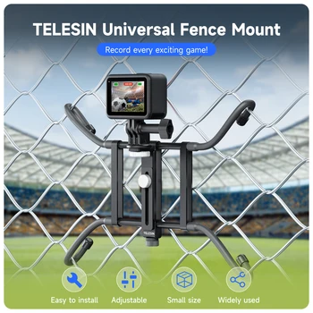 TELESIN Sihirli Kol Braketi Dağı Asılı Net Standı Katlanabilir Gopro Insta360 DJI Eylem Akıllı Telefon Eylem Kamera Aksesuarları