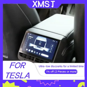 Tesla Modeli 3 Y Arka Ekran Paneli 7.0 inç Ekran Android 12 Klima Kontrolü Multimedya Oynatıcı CarPlay