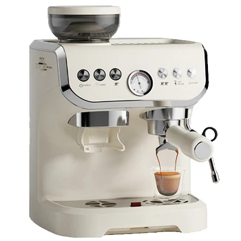 Ticari beyaz Bira espresso makinesi Fasulye Fincan Kocher Corrima Ofis Modbar Satış Elektrikli Kahve Demlemek Makinesi Öğütme