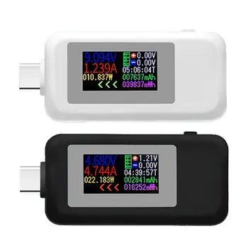 Tip-C USB Test Cihazı KWS - 1902C Gerilim ve akım test cihazı Mobil Dedektör Dropship