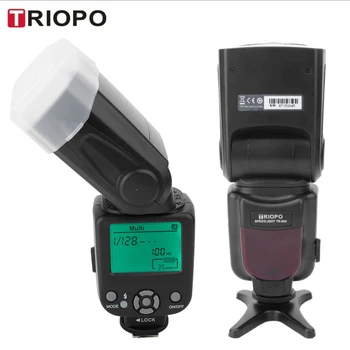 TRIOPO TR-950 Profesyonel Flaş ışığı Kamera Harici Speedlite Deklanşör Senkronizasyon Fonksiyonu ile Canon Nikon için