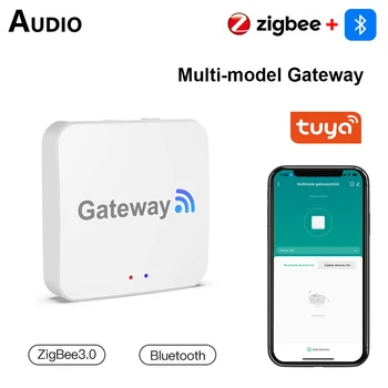 Tuya Akıllı Çok model Ağ Geçidi Akıllı Ev Köprü Zigbee 3.0 WiFi Bluetooth Mesh Hub APP Uzaktan Kumanda Alexa ile Çalışır Google
