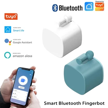 Tuya Parmak Robot Anahtarı Akıllı Ev Bluetooth Mekanik Kol Bot Düğmesi İtici Akıllı Yaşam App Ses Kontrolü Alexa Google Ev