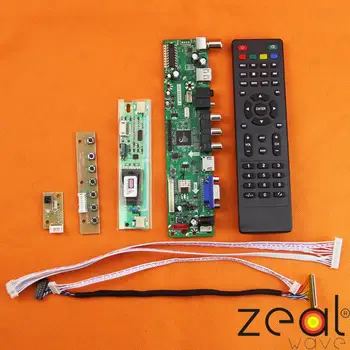TV HDMI VGA USB CVBS RF LCD Denetleyici Kurulu İçin 23 
