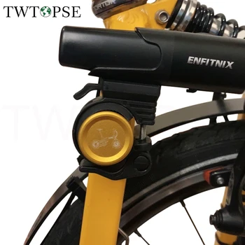 TWTOPSE Bisiklet lamba tutucu Braketi Birdy 1 2 3 Yeni Klasik P40 Katlanır Bisiklet REN Başkanı Ön Kamera Lambası raf standı Parçası