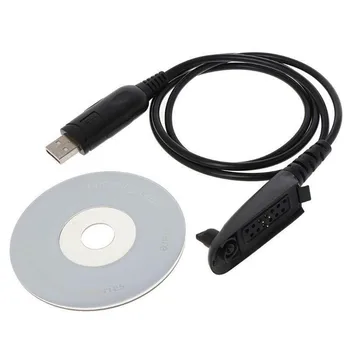 USB Programlama Kablosu Ve Yazılım CD'si İçin PTX Walkie Talkie HT Serisi Walkie Talkie Aksesuarları Kiti USB Programlama Kabloları
