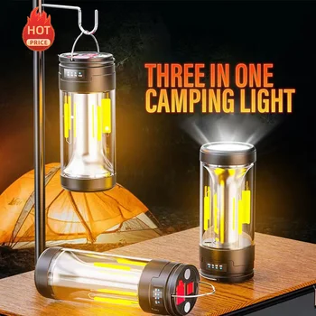 USB şarj edilebilir led lamba taşınabilir ışık süper parlak el feneri kamp ışık çalışma ışığı 4 aydınlatma modu su geçirmez dış mekan aydınlatması