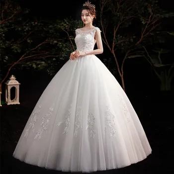Vestidos De Novia 2023 Tema Gelinlik Bridals Robe De Mariee Prenses De Lüks Toptan Fiyat Artı Boyutu