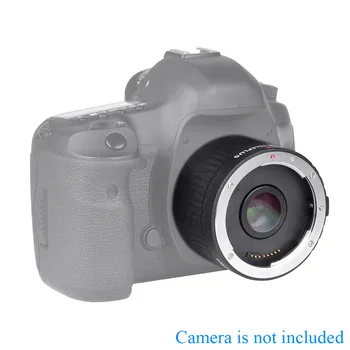 Viltrox C-AF Otomatik Odaklama Dağı Lens 2X Büyütme Telekonvertör Canon EF lens için 5D II7D 1200D 760D 750D DSLR
