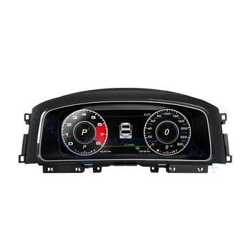 Volkswagen Golf için DamaoTek Android 12.3 inç Araç Navigasyon Sistemi Sanal Kokpit 7 7.5 2013 - 2020 Autoradio Carplay WIFI 4G