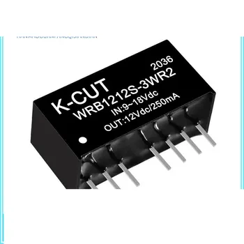 WRB1212S-3WR2 geniş voltaj aralığı 9~18V ila 12V düzenlenmiş tek kanallı 3W sürdürülebilir kısa devre koruması