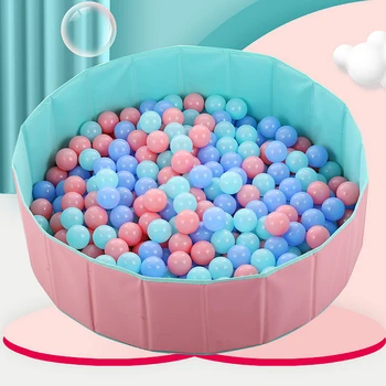 X1000 Gıda Sınıfı Okyanus Top 7 cm Bebek Plastik Topları Su Havuzu Okyanus Dalgası Topu Çocuk Swim Pit basketbol potası Renkli Topları