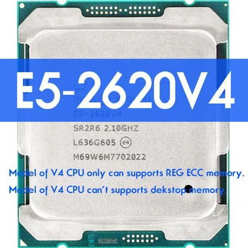 Xeon E5 2620 V4 İşlemci SR2R6 2.1 GHz 8 Çekirdekli 20M LGA 2011-3 İŞLEMCİ 2620V4 Atermiter DDR4 Anakart kiti xeon