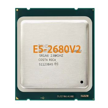 Xeon E5-2680V2 E5 2680 v2 2.8 GHz On Çekirdekli Yirmi İplik CPU İşlemci 25M 115W LGA 2011