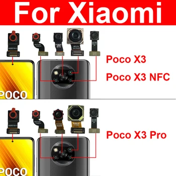 Xiaomi Pocophone POCO X3 NFC X3 Pro Ön Arka Kamera Ana Arka Ön Selfie Küçük Bakan kamera kablosu Kablo Parçaları