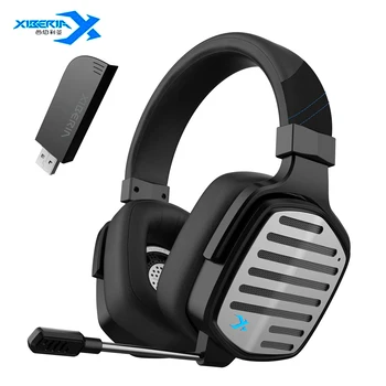 XIBERIA G02 Kablosuz oyun kulaklığı için PS5 PS4 PC Dizüstü Gürültü İptal 3.5 mm Kablolu mikrofonlu kulaklık Yumuşak Kulaklıklar Oyun için
