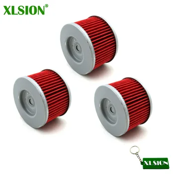 XLSION 3 adet yağ filtresi İçin XL125V VARADERO 125 VT125C GÖLGE 121 TRX400EX 397 TRX300EX 300 CBF250 ATC350X ATC250SX 250 TRX350D