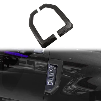 Yaprak Kurulu Etiket Dekorasyon Ford F250 F350 F450 F550 2015-2020 Araba Yan Ön Çamurluk Kapağı Trim Çıkartmalar Dış Aksesuar