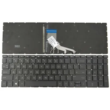 Yeni Laptop Klavye Hp 15-DA 15-DA0002DX 15-DA0008CA 15-DB 15-DB0003CA TPN-C135 TPN-C136 Serisi ABD Arkadan Aydınlatmalı