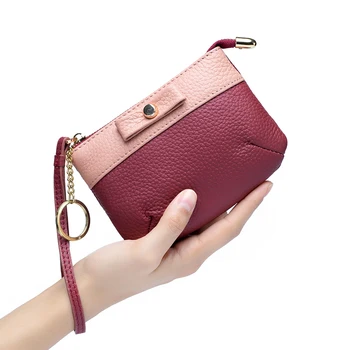 Yeni sıfır cüzdan kadın el deri moda bayan yumuşak mizaç mini el taşıma değişim küçük çanta