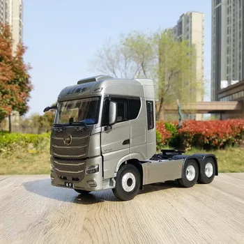 Yeni. Tahsil Alaşım Modeli Hediye 1: 24 Ölçekli Pekin 6X2 Ağır Taşıma Kamyon Traktör Araçlar DieCast Oyuncak Modeli Dekorasyon
