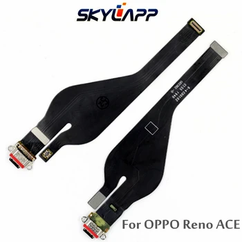 Yeni USB şarj yuvası Düz Kablo OPPO Reno ACE / RenoACE Kuyruk Fişi Şarj Bağlayıcı Esnek Şerit Ücretsiz Kargo