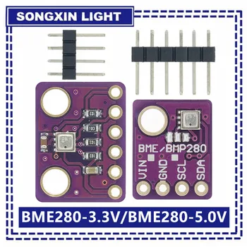 Yeni Ve Orijinal BME280 5V 3.3 V Dijital Sensör Sıcaklık Nem Barometrik Basınç Modülü I2C SPI