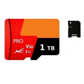 YENİ 2022 SD Kart 1TB Yüksek Hızlı SD/TF Flash Kart Hafıza Kartı 128 64GB SD Telefon / Bilgisayar / Kamera Ücretsiz Kargo