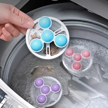 Yüzen Saç Filtreleme Örgü Çamaşır Makinesi Yeniden Kullanılabilir Epilasyon Örgü Kirli Toplama Çantası Banyo Temizleme Aksesuarları