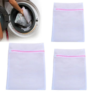 Çamaşır Torbaları çamaşır yıkama makinesi Çamaşır Sutyen Yardım Iç Çamaşırı Örgü Net çamaşır torbası Kılıfı Temizleme Örgü Net Çanta Polyester 3 Boyutları