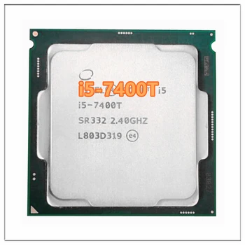Çekirdek işlemci İ5 7400T Dört çekirdekli 2.4 GHz 6MB Önbellek İ5-7400T LGA1151 CPU ücretsiz kargo