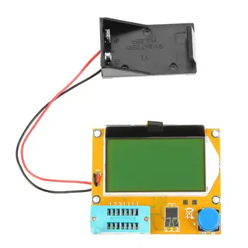 Çok fonksiyonlu Test Cihazı LCD Grafik Transistör İndüktör Direnç Endüktans Kapasite ESR SCR Kapasitör ESR Metre